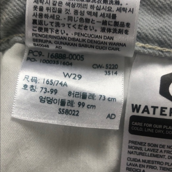 Levi’s Strauss A Line mom shorts 29 Light Blue Women's Denim Shorts - Picture 8 of 10